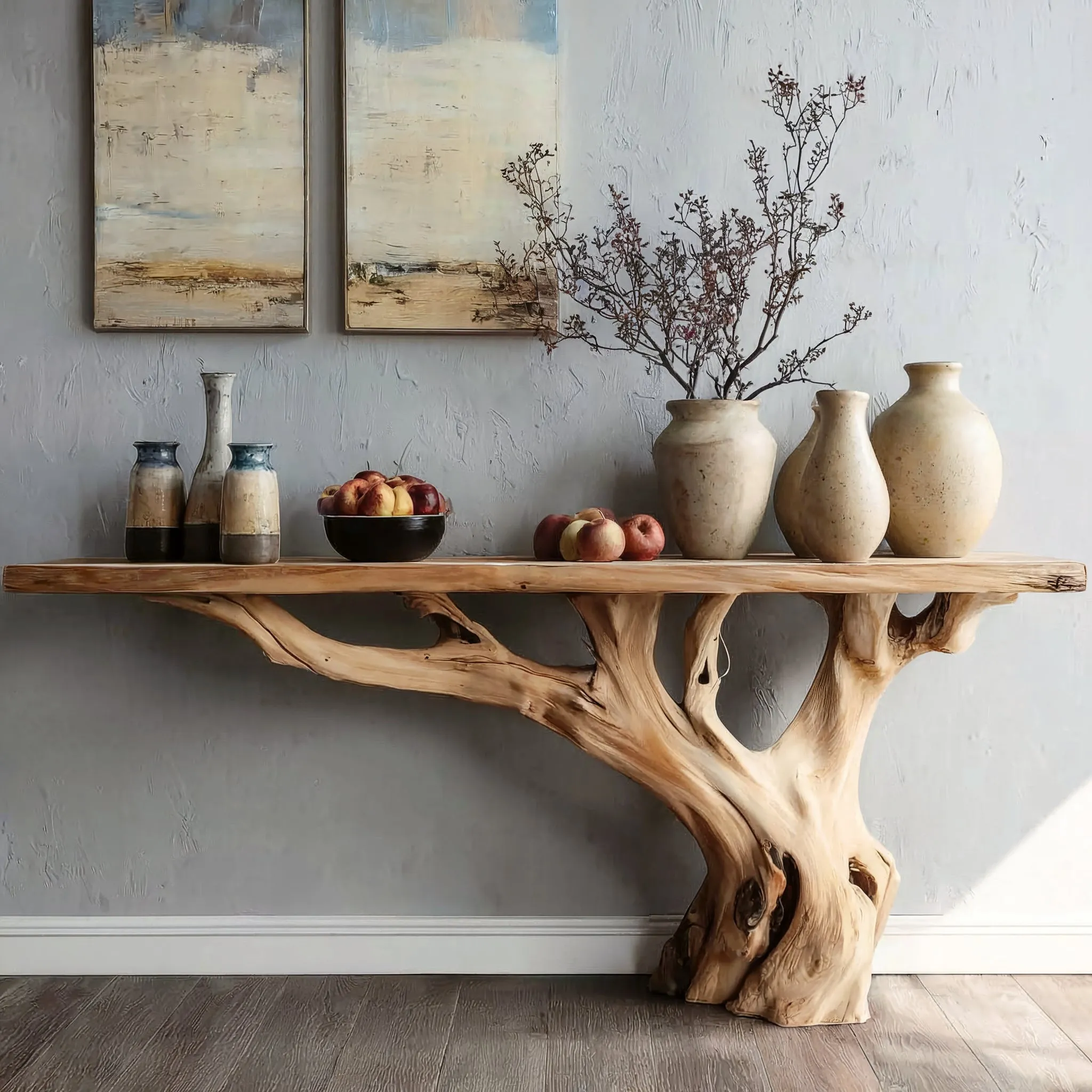 Studio Timber Wall Table For Reception Spaces